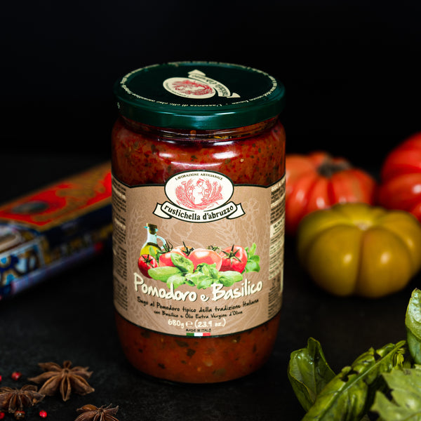 Rusticella d'Abruzzo Pomodoro e Basilico Pasta Sauce