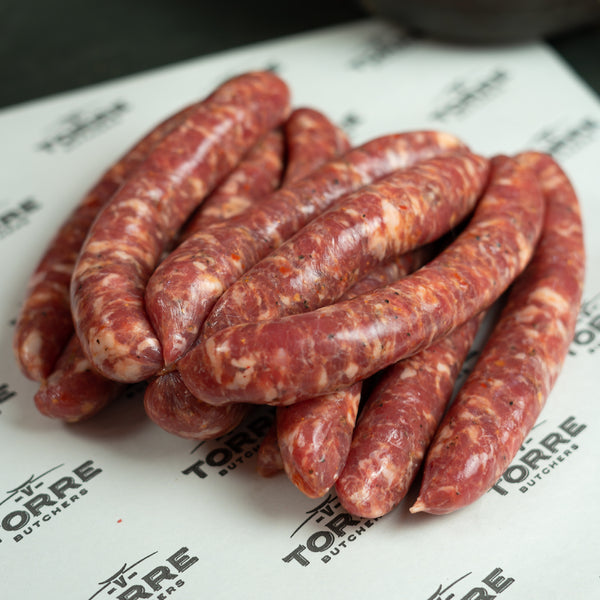 Pork Sausages - Hot Italian (Thick)
